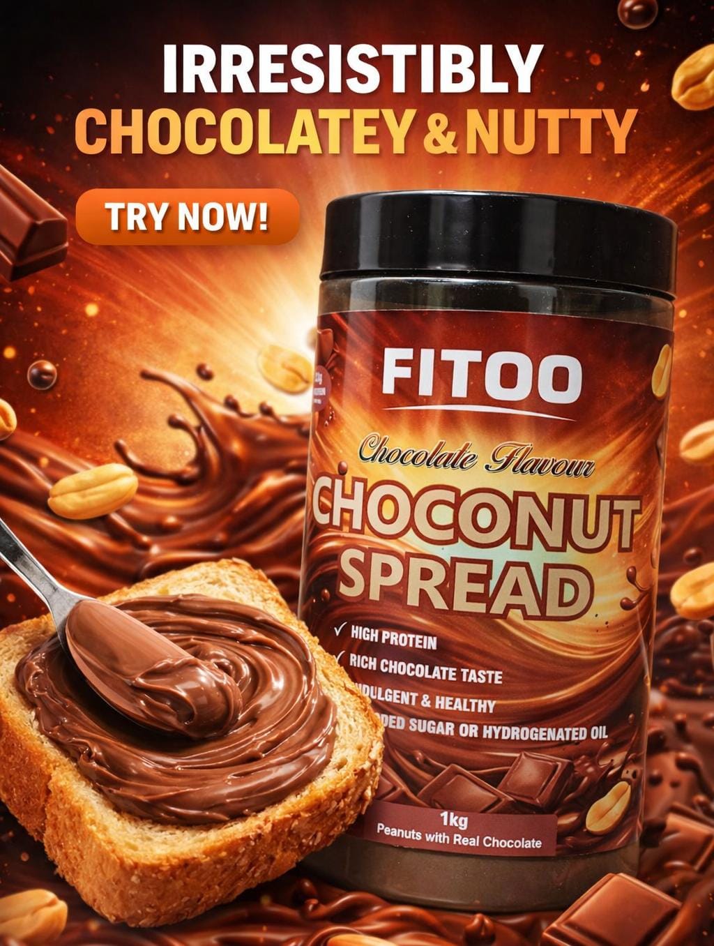 Choconut Spread Chocolate Flavour